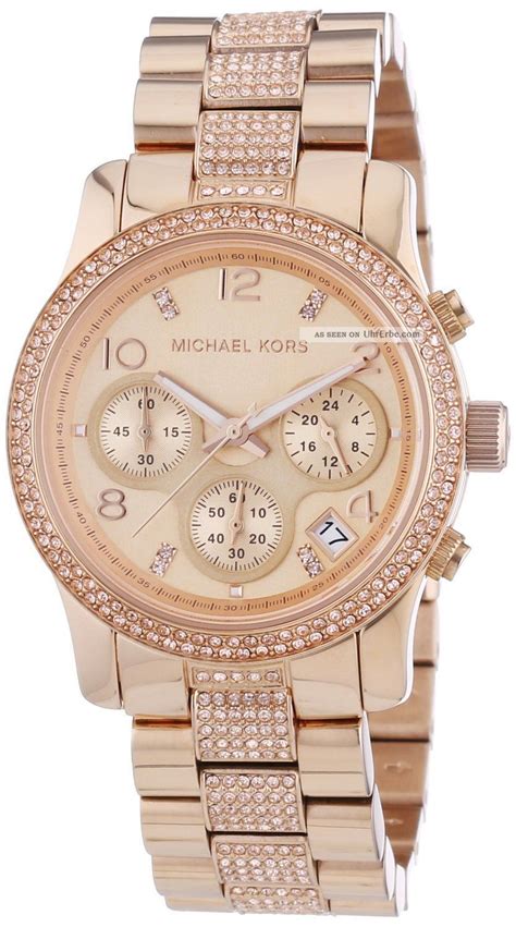 damenuhr rosegold michael kors|michael kors damenuhrn.